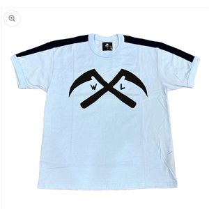Warren Lotas Ringer Tee - Blue Black